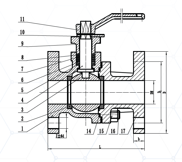 Cast Iron Ball Valve